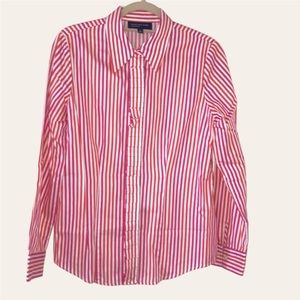 jones ny signature button down blouse*